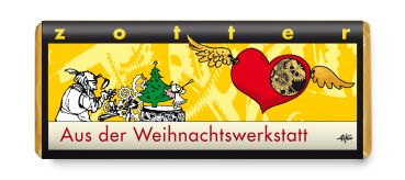 Zotter Aus der Weihnachtswerkstatt, 70g